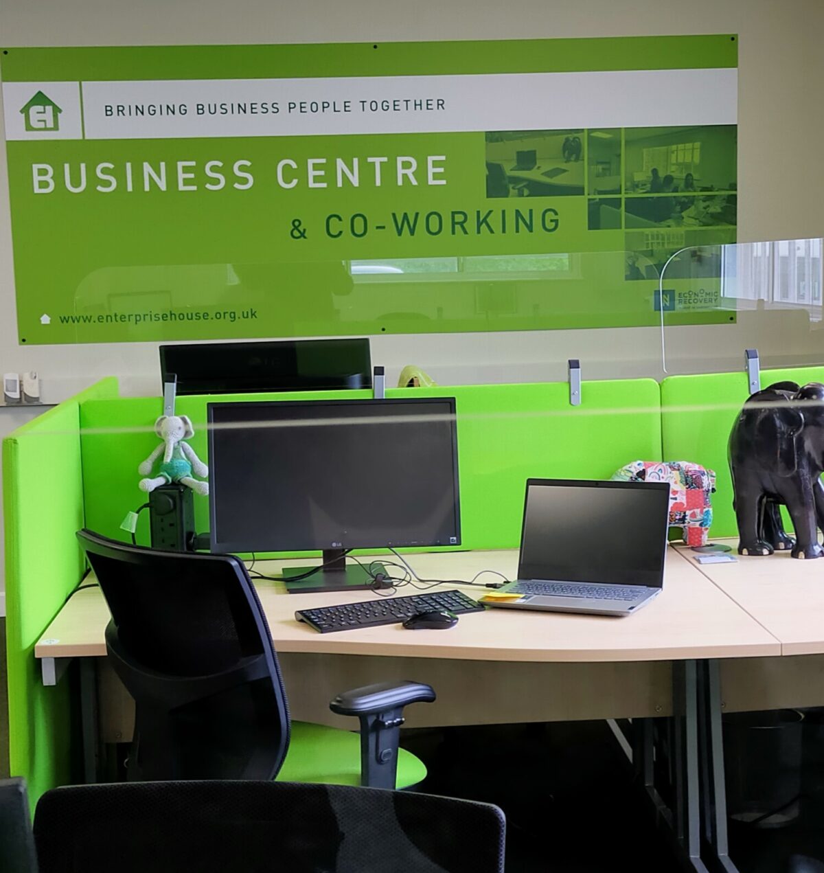 Hot Desks and printing services at Enterprise House, Bishop's Castle