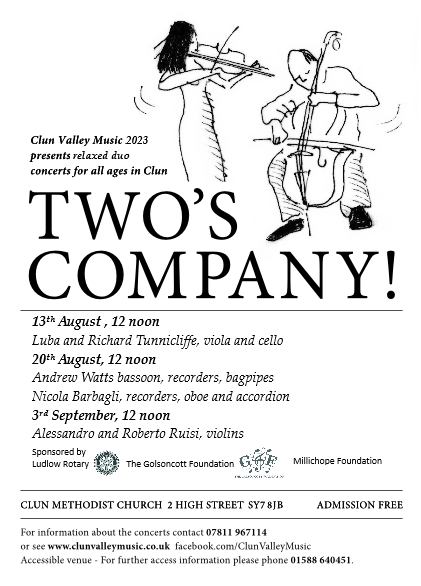 Two’s Company Concert