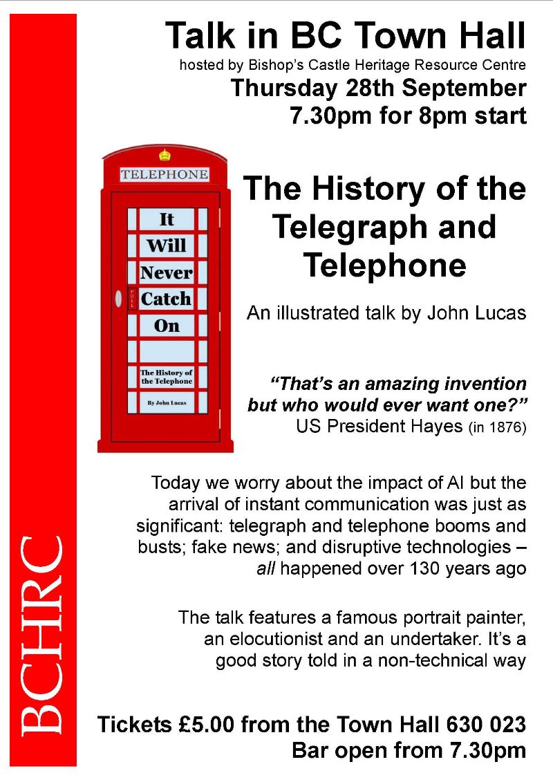 The History of the Telegraph and Telephone