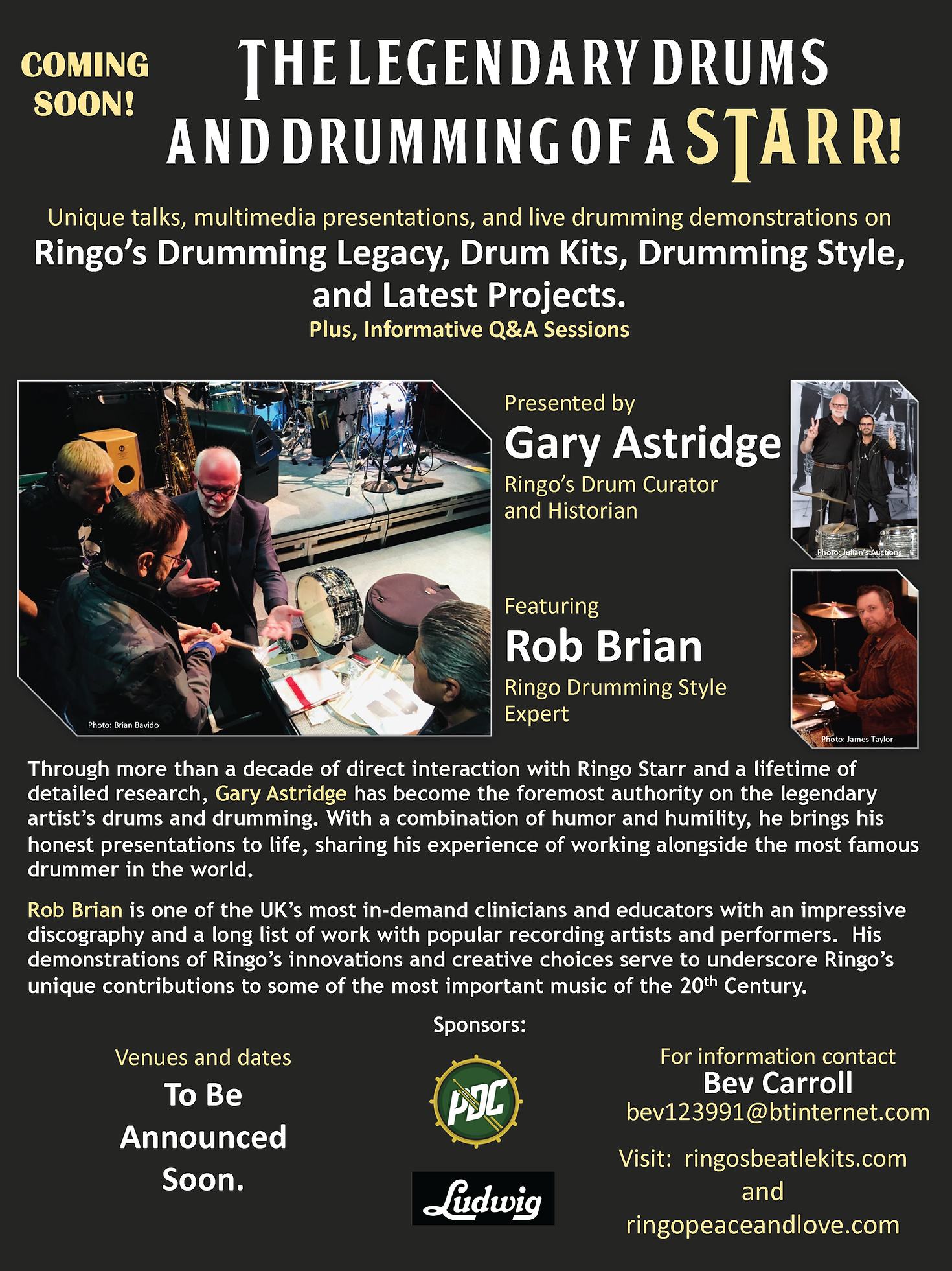 The Legendary Drums & Drumming of a Starr!