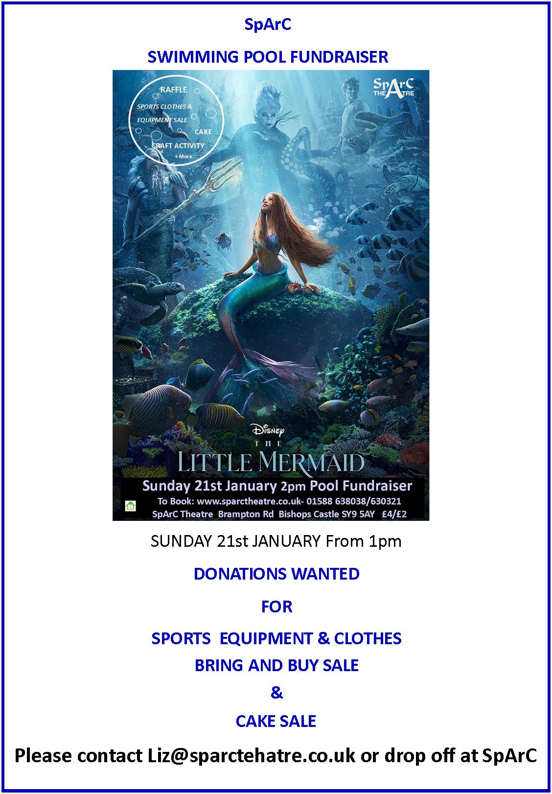 The Little Mermaid (PG) - January Film Fundraiser