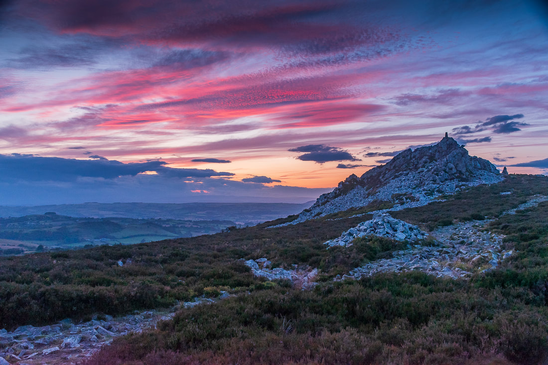 Stiperstones at Sunset, South Shropshire