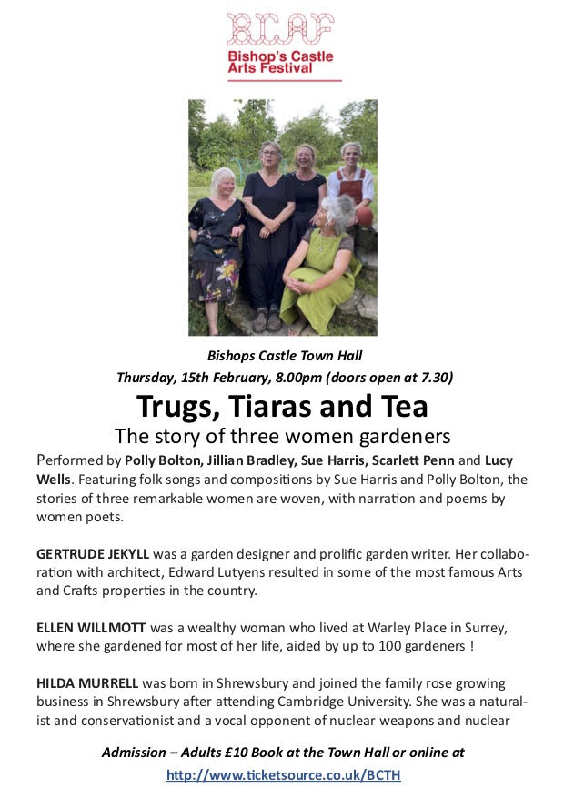 Trugs, Tiaras and Tea - Arts Festival
