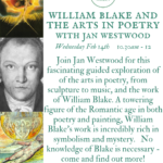 William Blake and the Arts in Poetry - Arts Festival