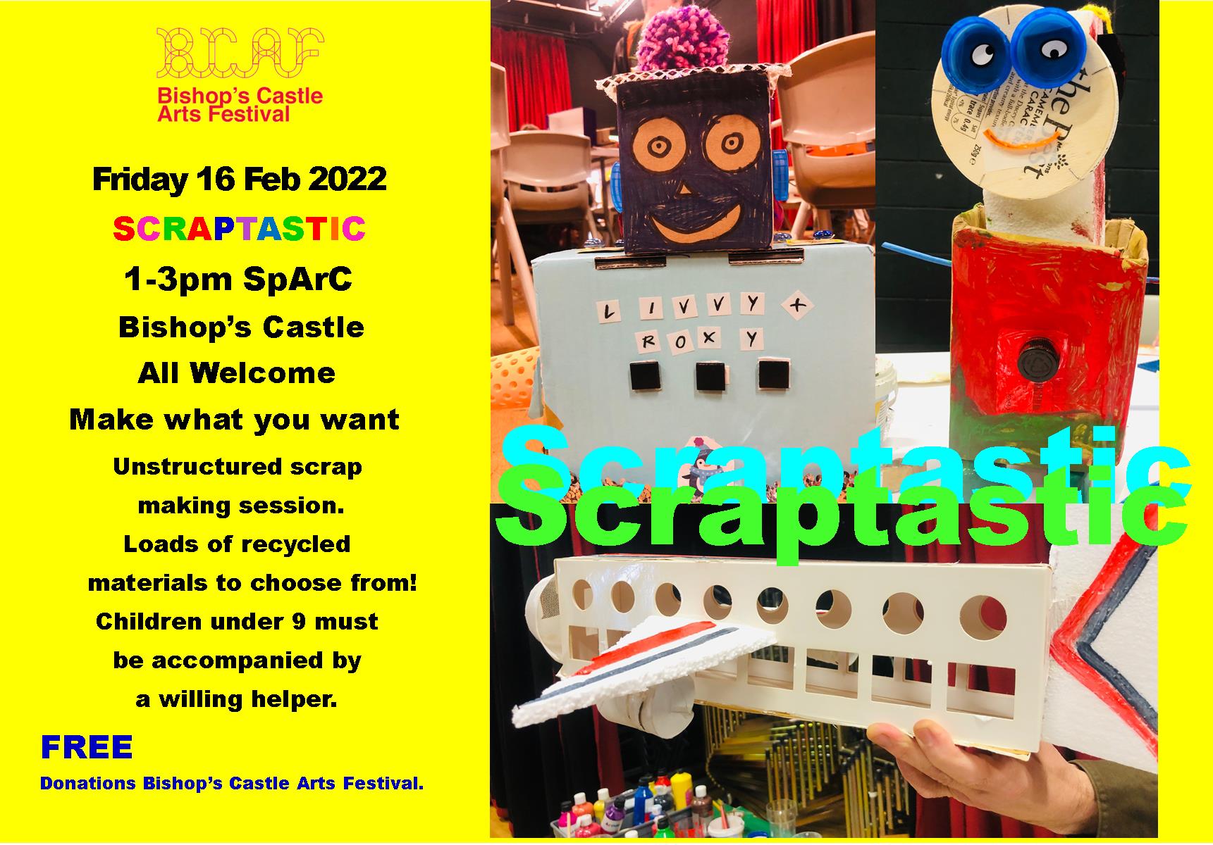 Scraptastic Workshop - Arts Festival