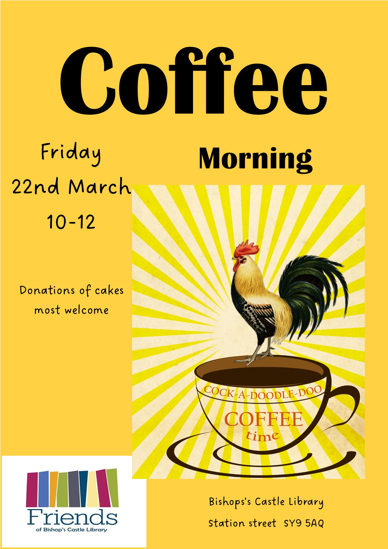 Community: Coffee Morning with Friends of the Library