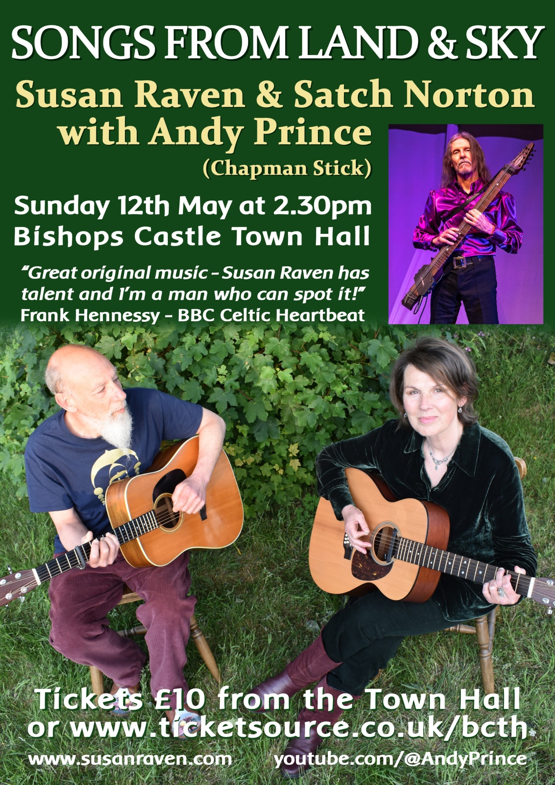 Songs From Land and Sky - Susan Raven, Satch Norton with Andy Prince