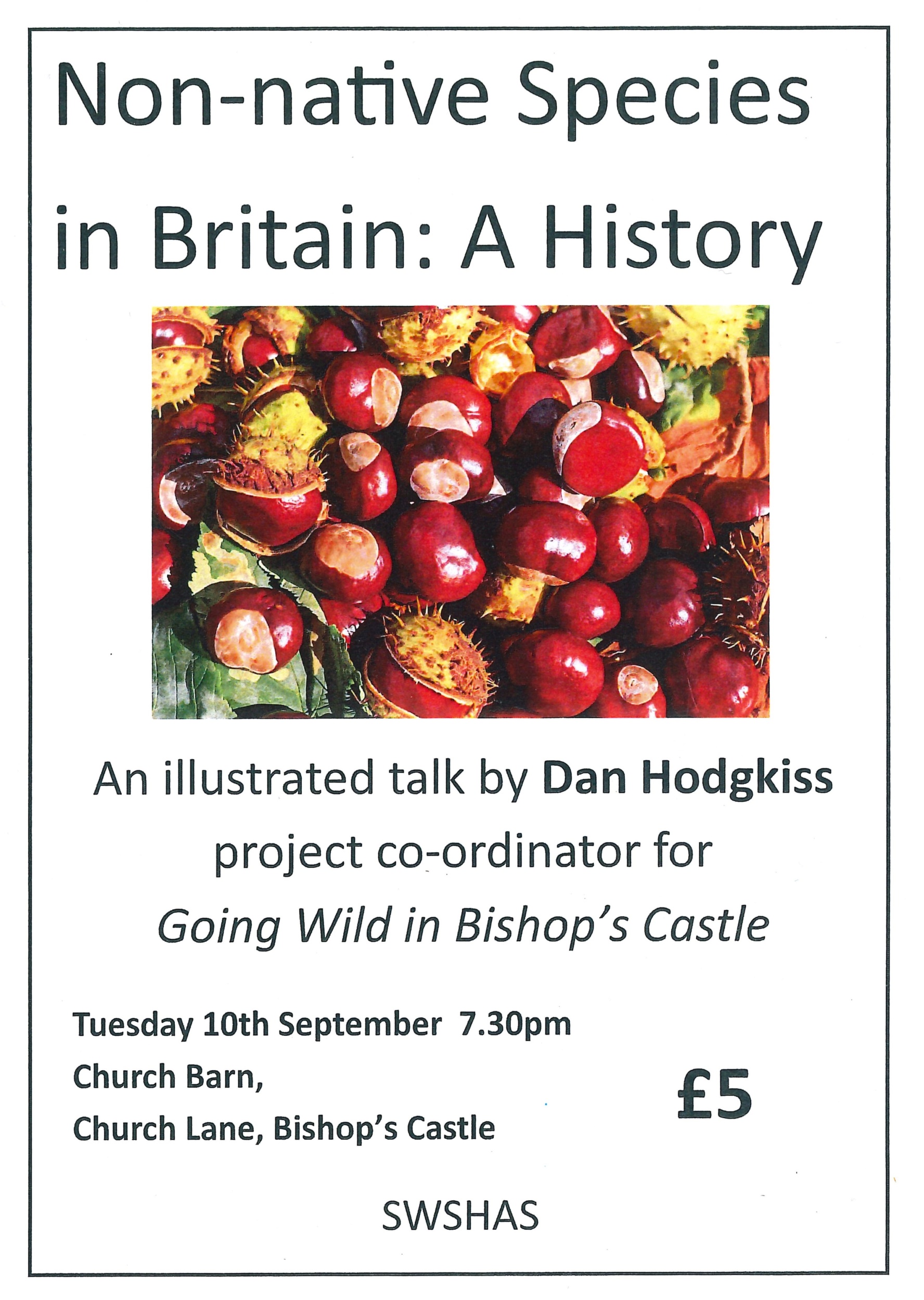 Talk: Non-Native Species in Britain: A History