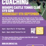 FREE Junior Tennis Coaching Session