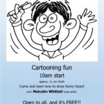 Cartooning Fun at Bishop's Castle Library
