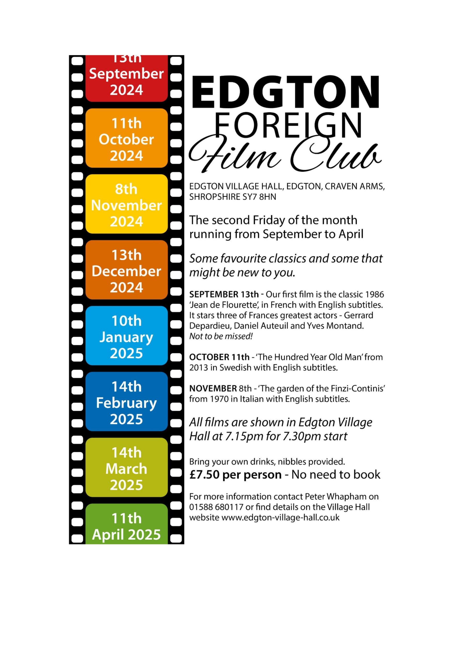 Edgton Foreign Film Club