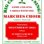 The Marches Choir present a "Big Christmas Sing!"