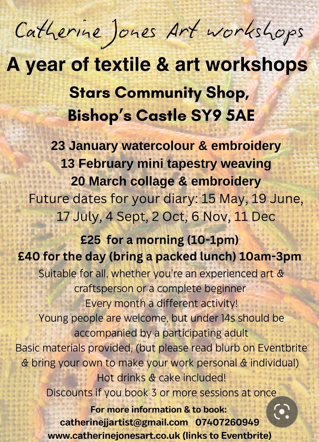 Workshop: Collage & Embroidery