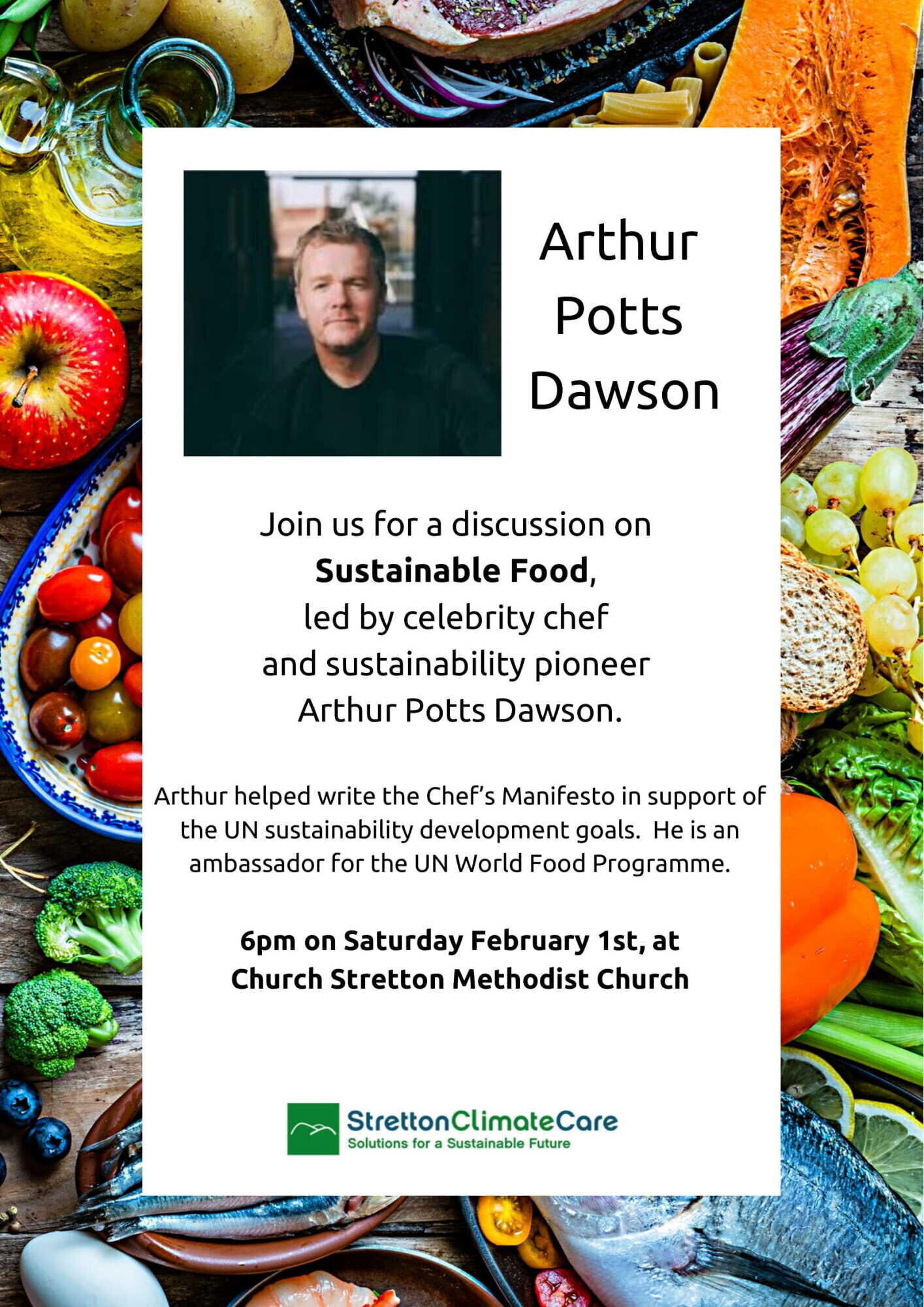Arthur Potts Dawson discussion on Sustainable Food