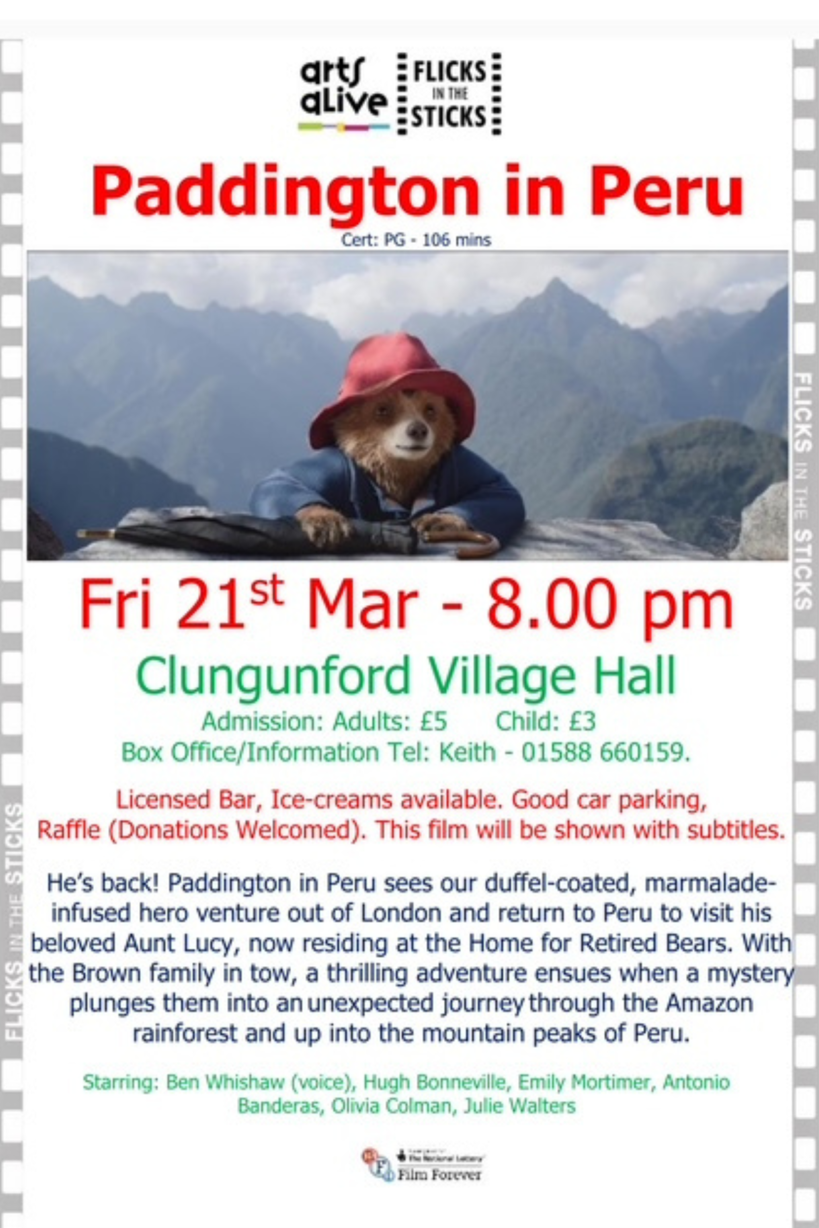 Paddington in Peru