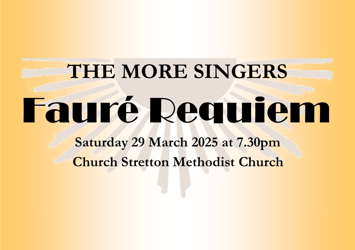 More Singers Spring Concert 2025