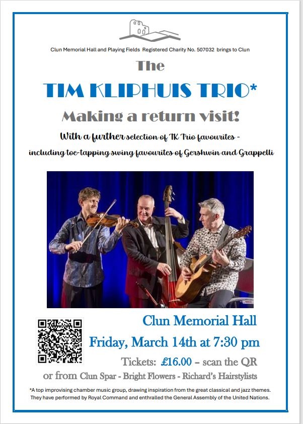 Live Music: Tim Kliphuis Trio