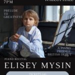 Piano Recital by Elisey Mysin