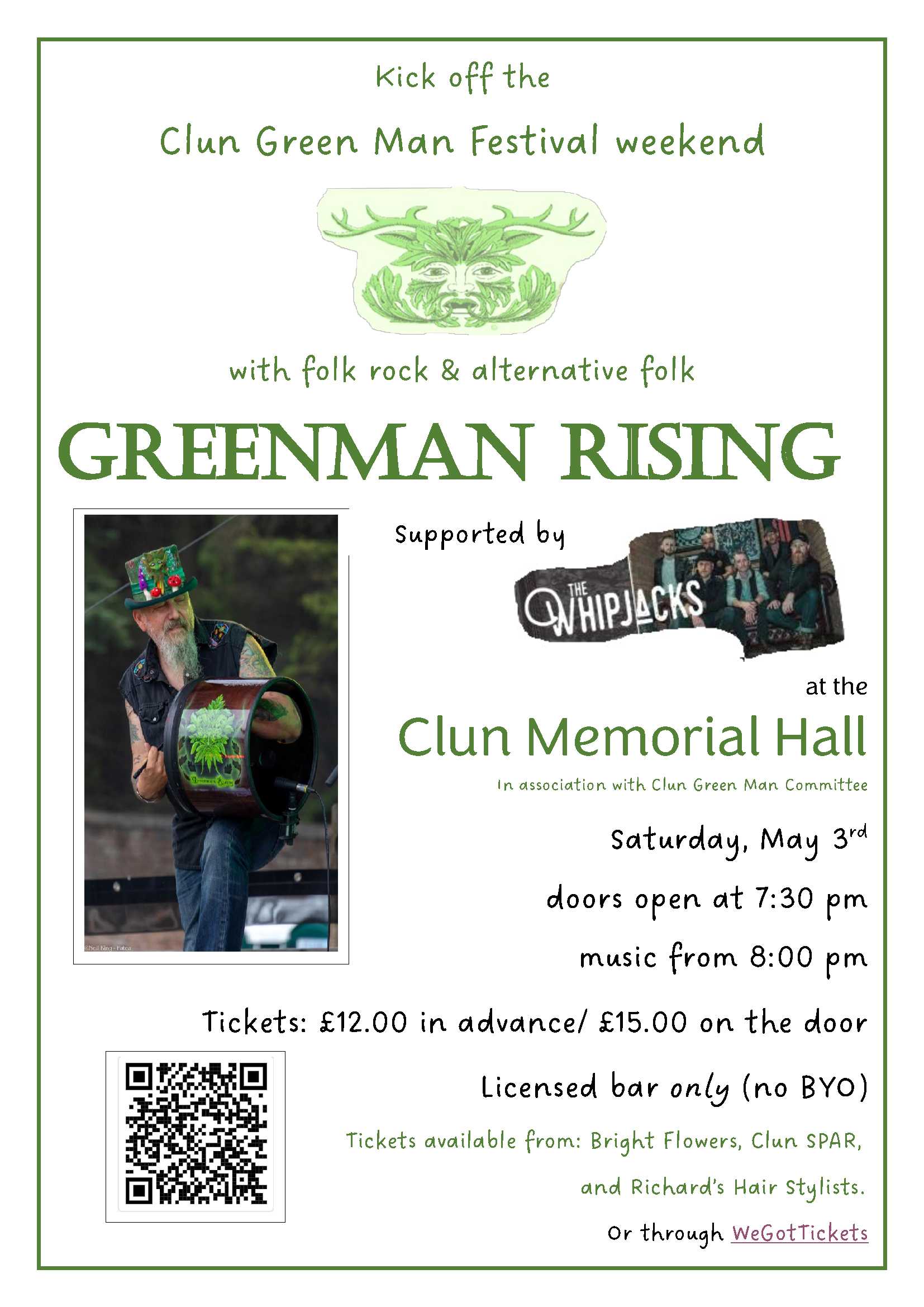 Greenman Rising supported by The Whipjacks