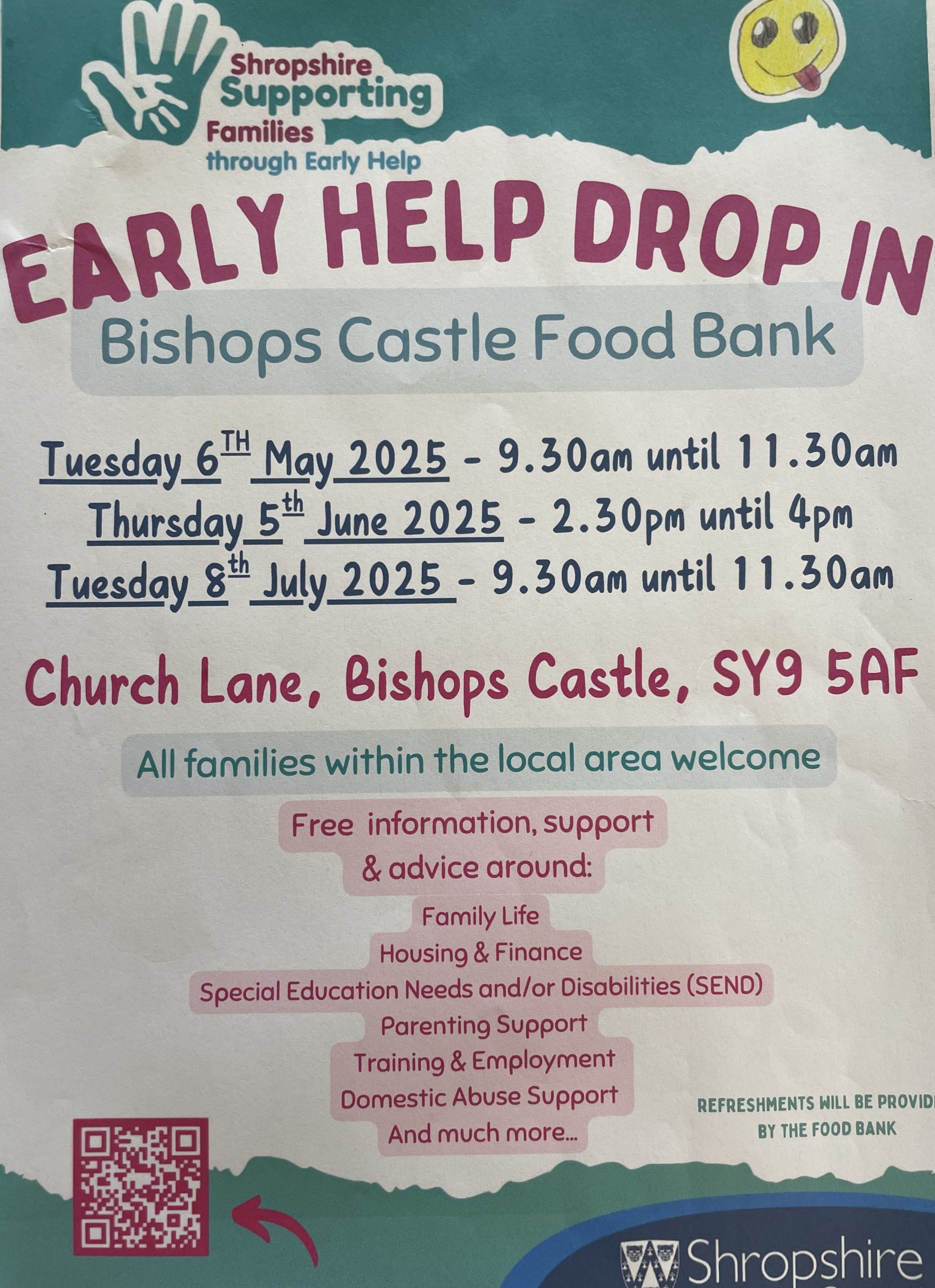 Early Help Drop In